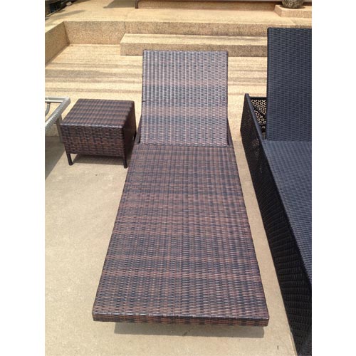 POOL LOUNGER - GERMAN IMPORTED SYNTHETIC RATTAN - ALUMINIUM FRAME (MADE IN INDONESIA)