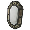 LONG OCTAGONAL MIRROR - GLASS SIDES - MEXICO
