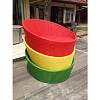 LOUNGE CHAIR - GERMAN IMPORTED SYNTHETIC RATTAN - ALUMINIUM FRAME INCL. OUTDOOR CUSHIONS (MADE IN INDONESIA)